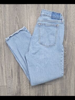 Abercrombie & Fitch Curve Love ’90s Straight Mid-Rise Jeans Women’s 30/10 #553